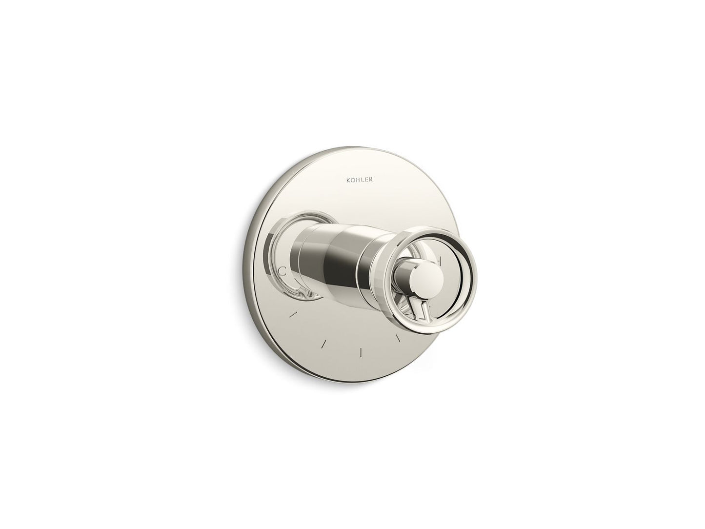 KOHLER Components MasterShower temperature control valve trim with Industrial handle