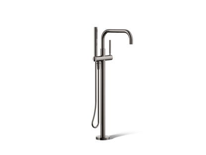 KOHLER K-T97328-4 Purist Floor-mount bath filler trim with handshower