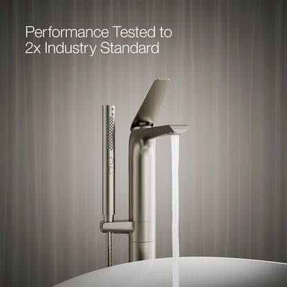 KOHLER K-T97367-4 Avid Floor-mount bath filler trim