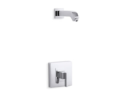 KOHLER K-TLS14670-4 Loure Rite-Temp shower trim kit, without showerhead, polished chrome