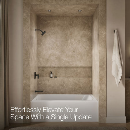 Up to 2 walls & multiple product categories visible, 1-point perspective