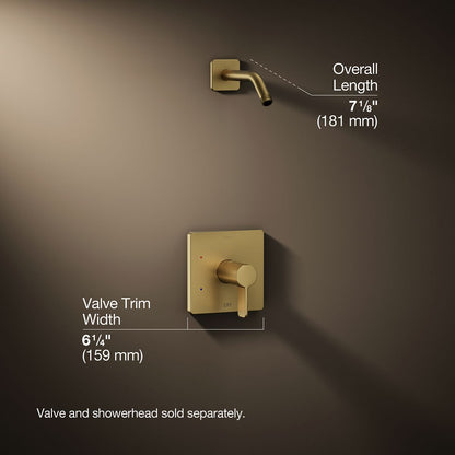 3/4 view of product with dimensions