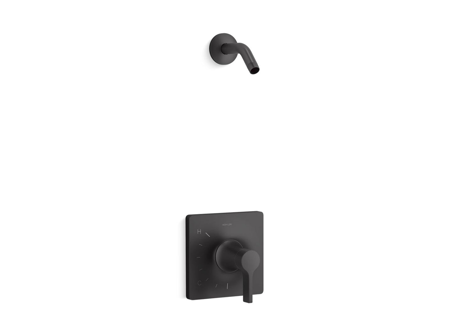KOHLER Venza Rite-Temp shower trim kit, without showerhead