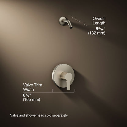 3/4 view of product with dimensions