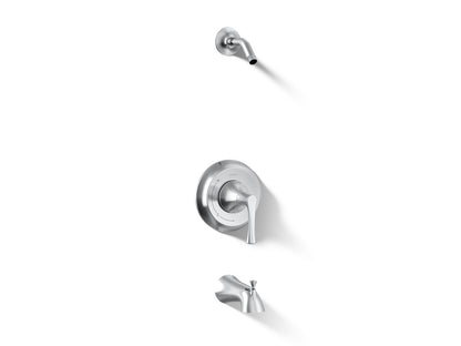 KOHLER K-TLS35937-4 Buckley Rite-Temp bath and shower trim kit, without showerhead, polished chrome