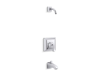 KOHLER K-TLS461-4V Memoirs Stately Rite-Temp bath and shower trim kit, without showerhead, polished chrome