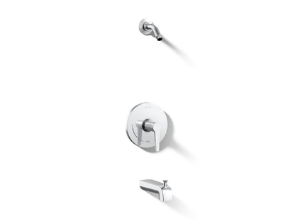 KOHLER K-TLS97074-4 Pitch Rite-Temp bath and shower trim kit, without showerhead