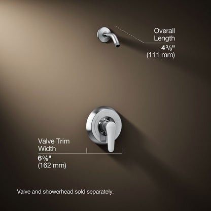 3/4 view of product with dimensions