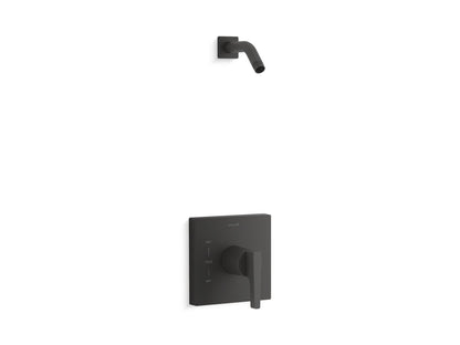 KOHLER K-TLS99764-4 Honesty Rite-Temp shower trim kit, without showerhead, matte black