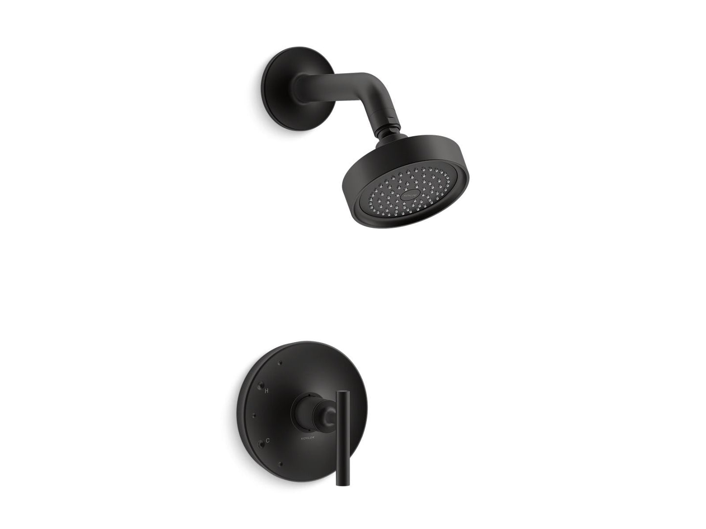 KOHLER Purist Rite-Temp shower trim kit with lever handle, 2.5 gpm