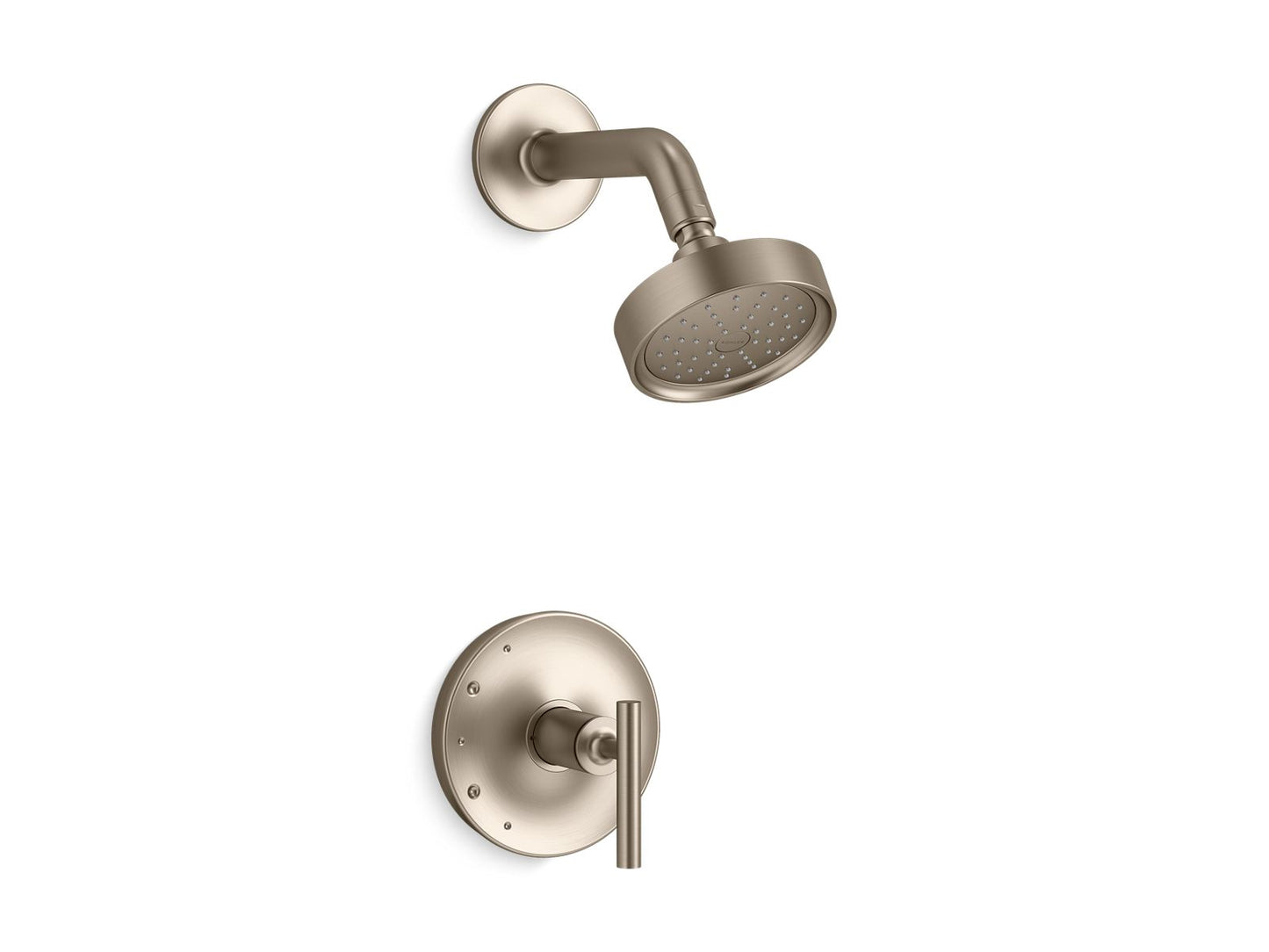 KOHLER Purist Rite-Temp shower trim kit with lever handle, 1.75 gpm