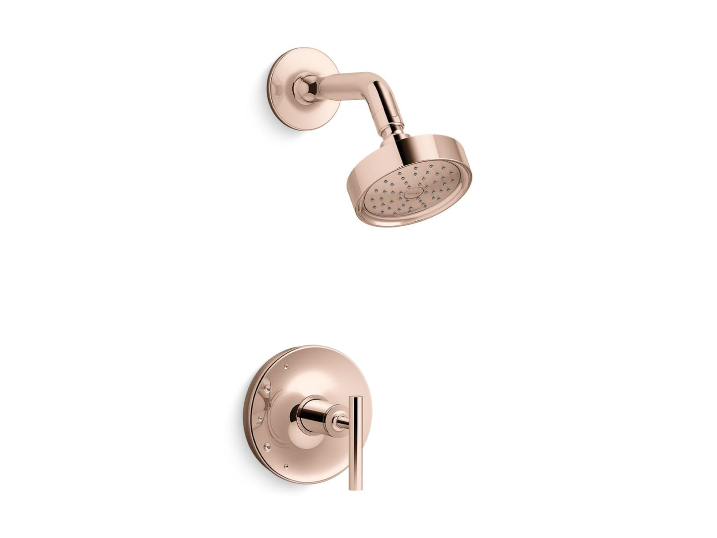 KOHLER Purist Rite-Temp shower trim kit with lever handle, 1.75 gpm