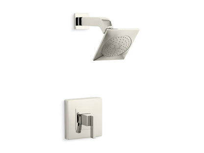 KOHLER K-TS14670-4 Loure Rite-Temp shower trim kit, 2.5 gpm, vibrant polished nickel