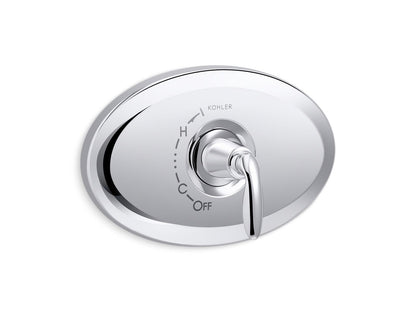 KOHLER K-TS21946 Remodel Rite-Temp valve trim, polished chrome