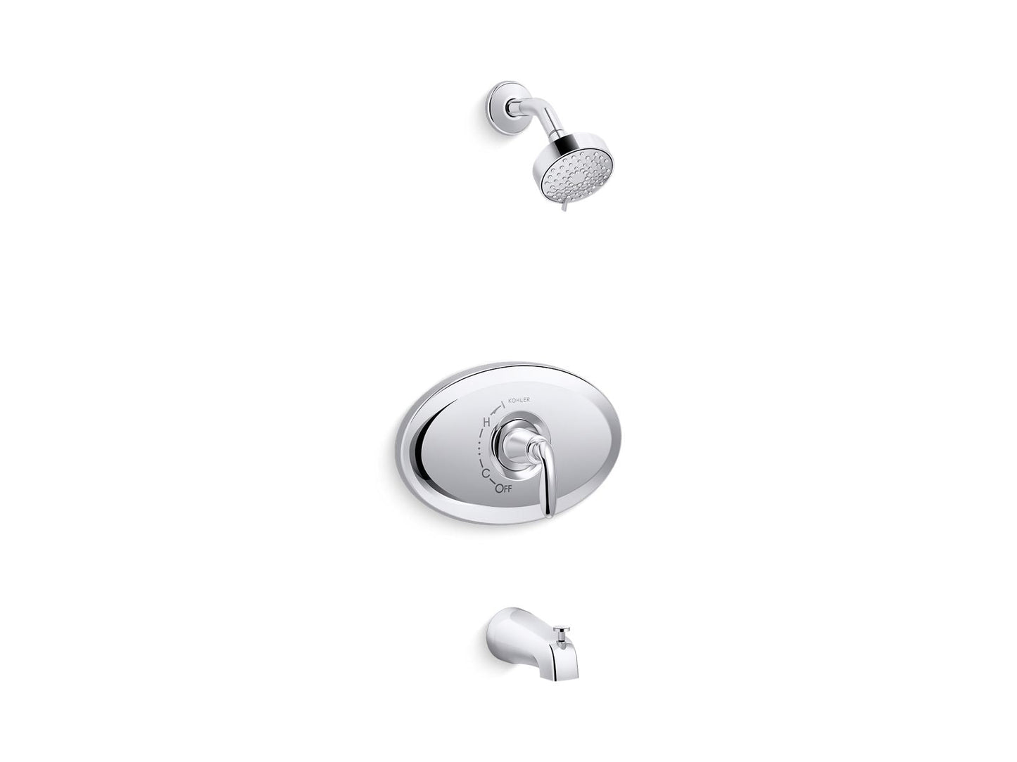 KOHLER K-TS21948-4G Remodel Rite-Temp bath and shower trim kit, 1.75 gpm