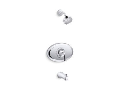 KOHLER K-TS21948-4Y Remodel Rite-Temp bath and shower trim kit, 2.5 gpm, polished chrome