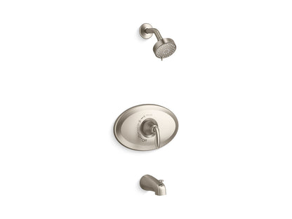 KOHLER K-TS21948-4Y Remodel Rite-Temp bath and shower trim kit, 2.5 gpm, vibrant brushed nickel