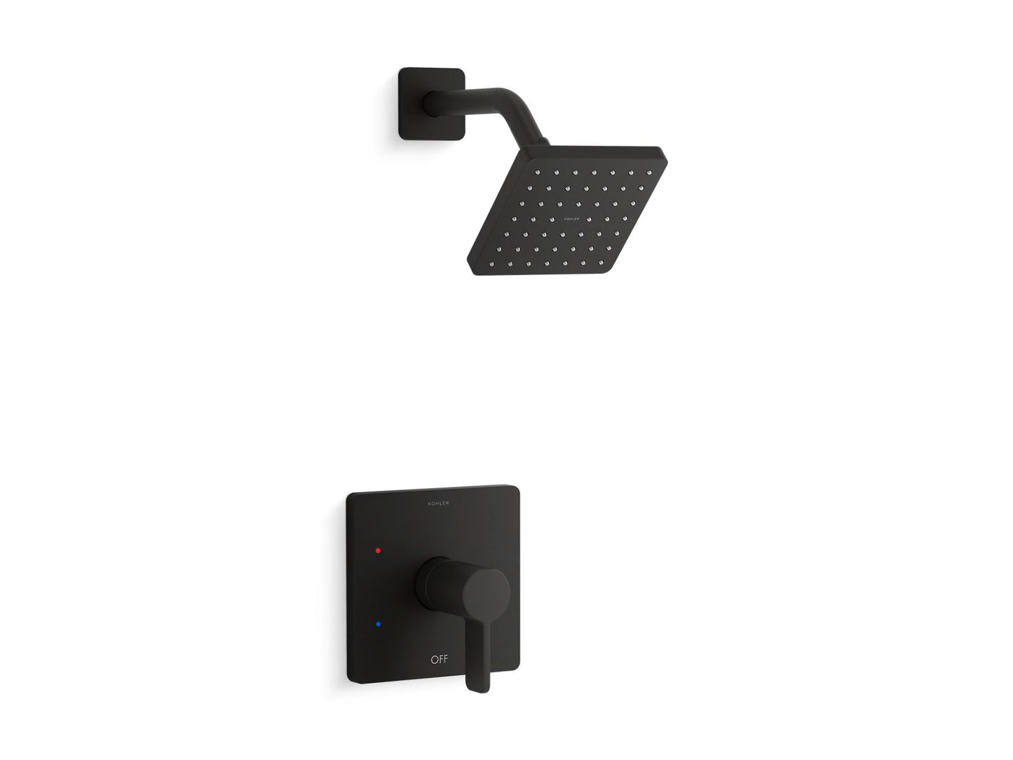 KOHLER Parallel Rite-Temp shower trim kit, 2.5 gpm