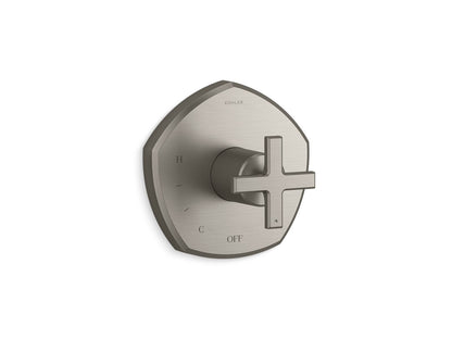 KOHLER K-TS27043-3 Occasion Rite-Temp valve trim with cross handle