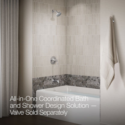 KOHLER K-TS27391-4G Simplice Rite-Temp bath and shower trim kit, 1.75 gpm