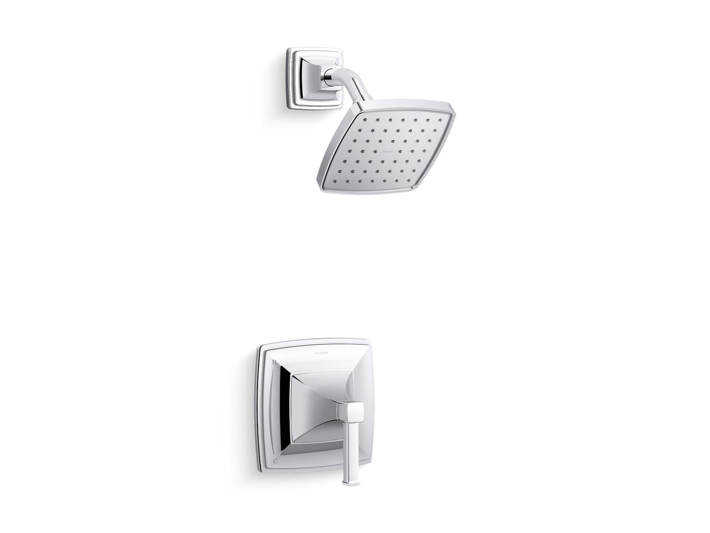 KOHLER K-TS27404-4G Riff Rite-Temp shower trim kit, 1.75 gpm