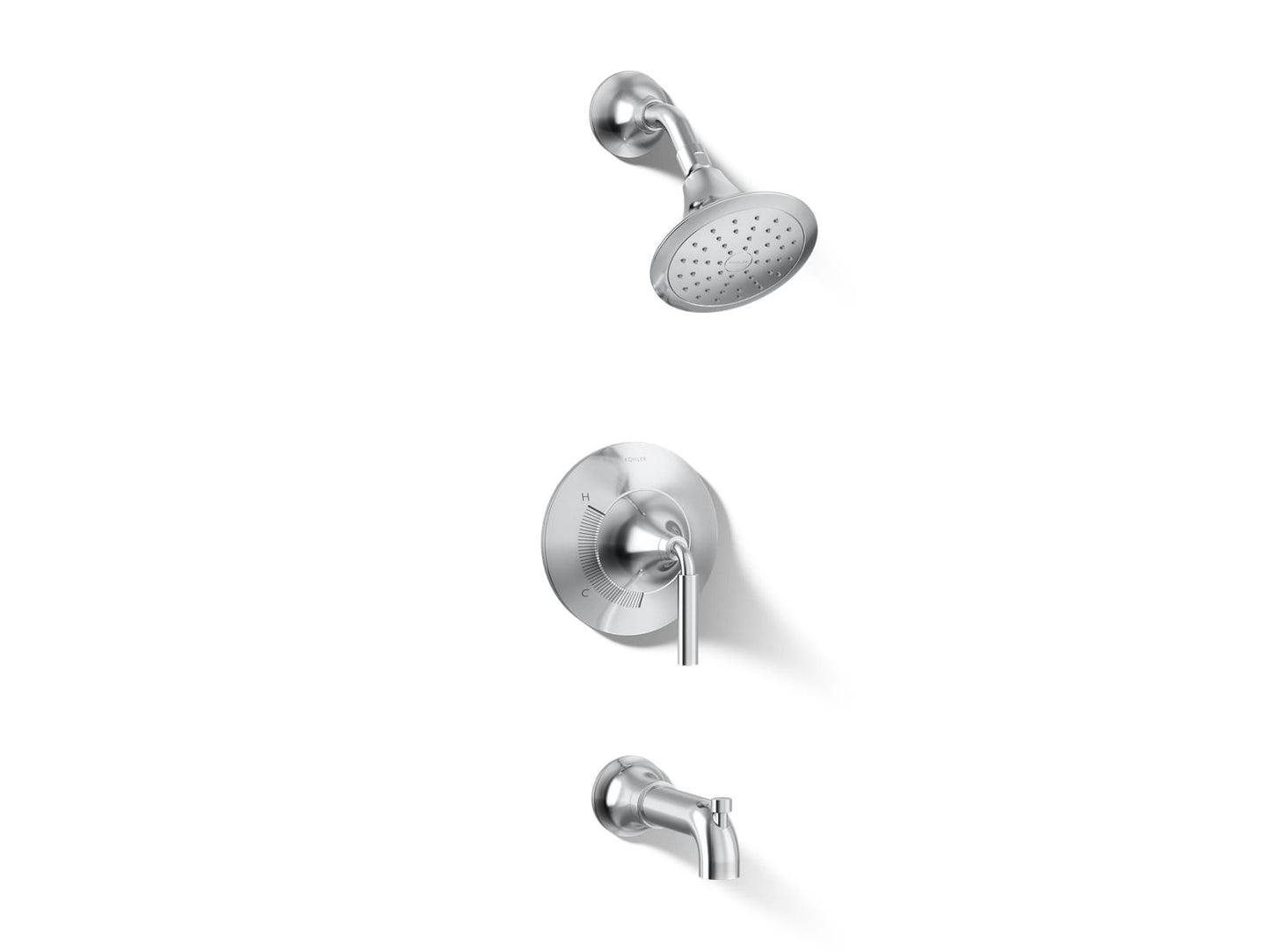 KOHLER K-TS27421-4 Tone Rite-Temp bath and shower trim kit, 2.5 gpm