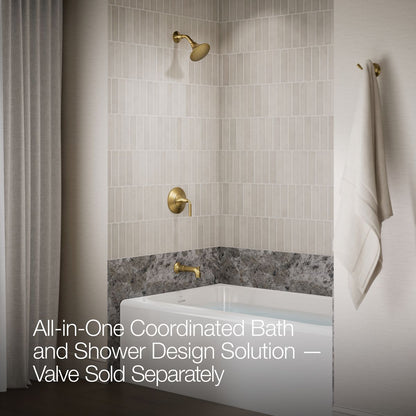 KOHLER K-TS27421-4 Tone Rite-Temp bath and shower trim kit, 2.5 gpm
