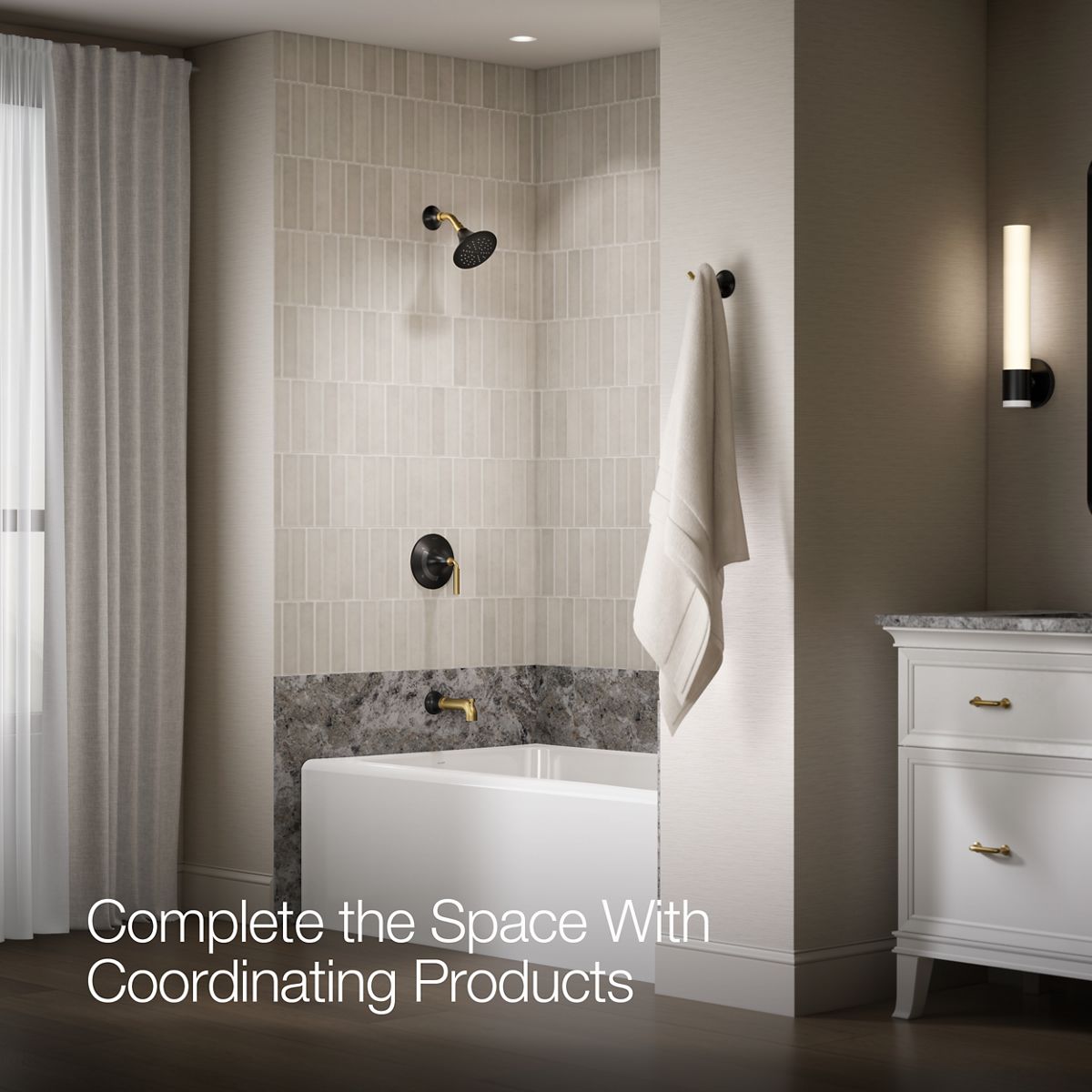 KOHLER K-TS27421-4G Tone Rite-Temp bath and shower trim kit, 1.75 gpm