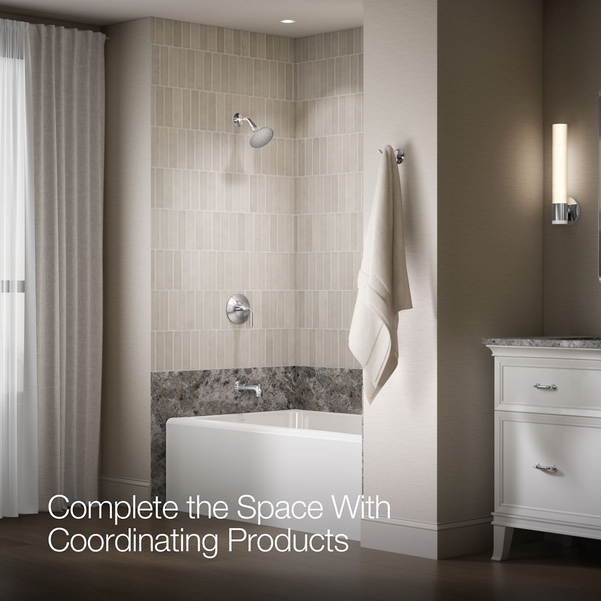 KOHLER K-TS27421-4G Tone Rite-Temp bath and shower trim kit, 1.75 gpm