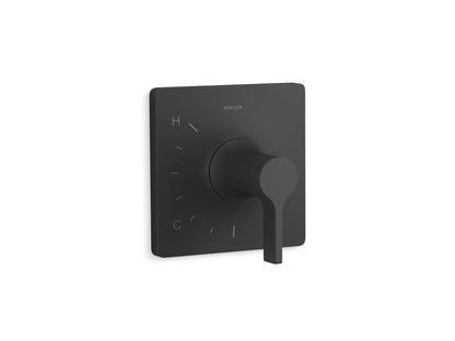KOHLER K-TS28129-4 Venza Rite-Temp valve trim, matte black