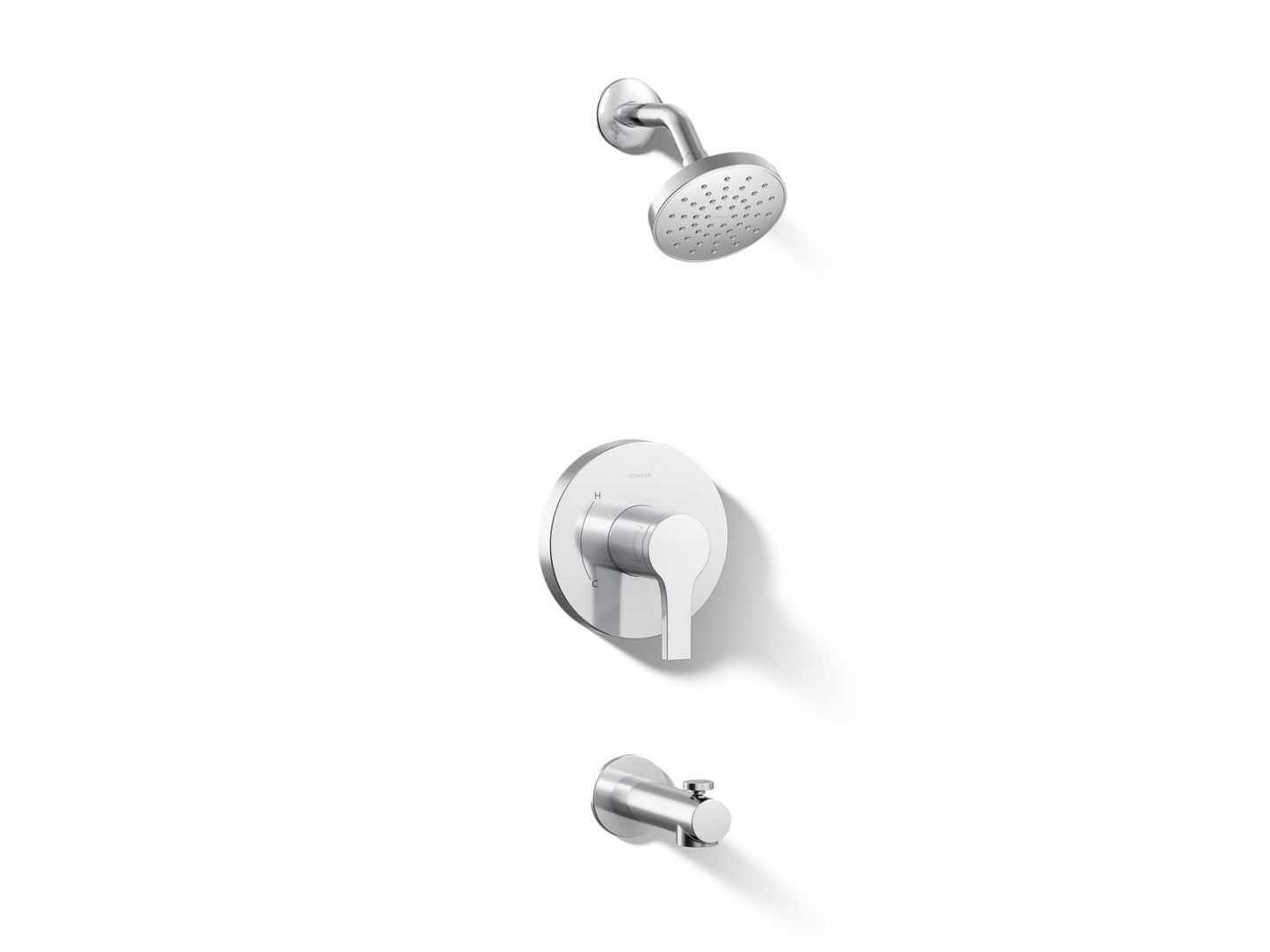 KOHLER Elate Rite-Temp bath and shower trim kit, 1.75 gpm