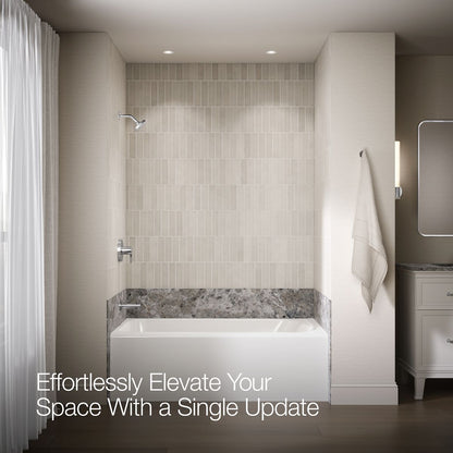 KOHLER Elate Rite-Temp bath and shower trim kit, 1.5 gpm