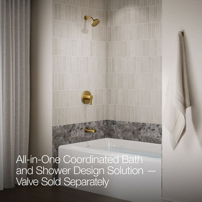 KOHLER Elate Rite-Temp bath and shower trim kit, 1.5 gpm
