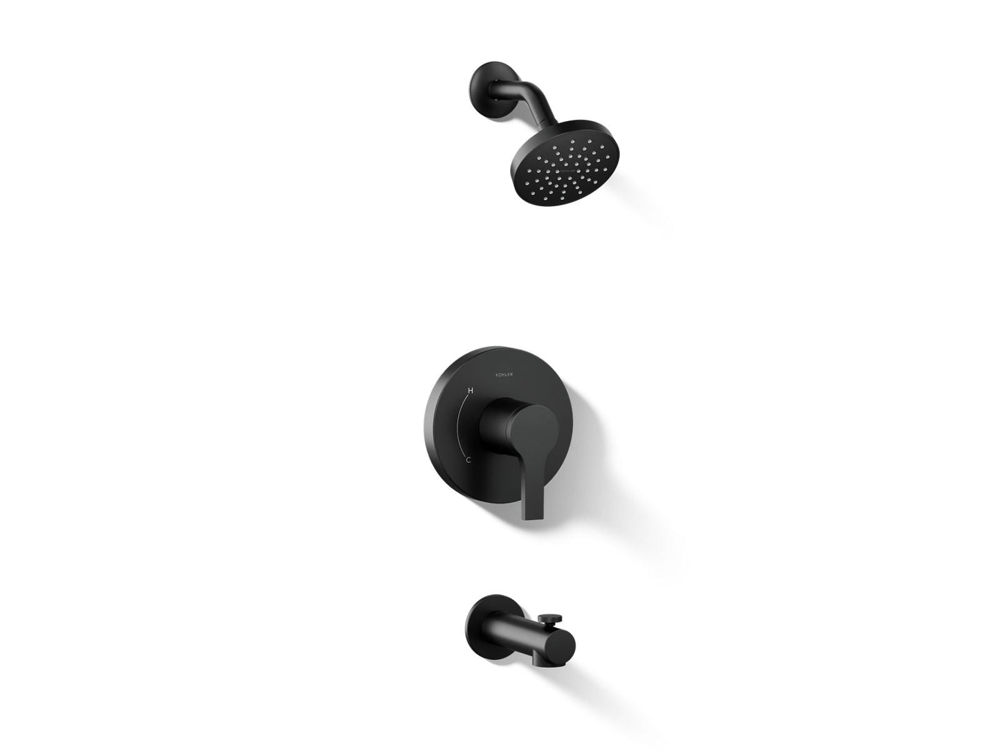 KOHLER Elate Rite-Temp bath and shower trim kit, 2.5 gpm