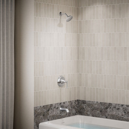 KOHLER K-TS35937-4Y Buckley Rite-Temp® Bath and Shower Trim Kit, 2.5 GPM, Polished Chrome - image focused on single product s