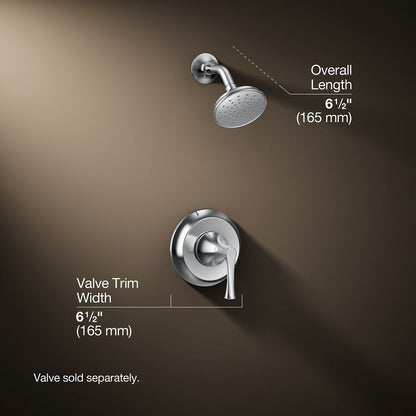 3/4 view of product with dimensions