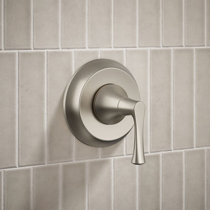 KOHLER K-TS35938-4Y Buckley Rite-Temp® Shower Trim Kit, 2.5 GPM, Vibrant Brushed Nickel - Shows close up detail of product in