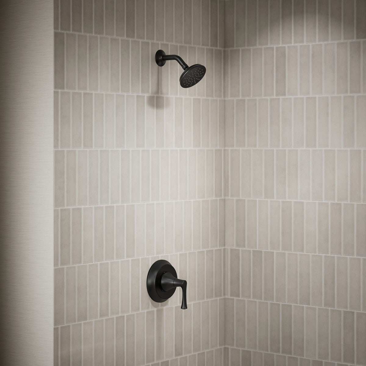 KOHLER K-TS35938-4G Buckley Rite-Temp shower trim kit, 1.75 gpm, matte black - view 3