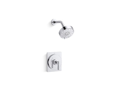 KOHLER K-TS38264-4Y Castia Rite-Temp® Shower Trim Kit, 2.5 GPM, Polished Chrome - 3/4 view of product