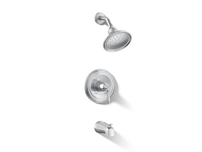 KOHLER K-TS395-4G Devonshire Rite-Temp bath and shower trim kit, 1.75 gpm, NPT spout