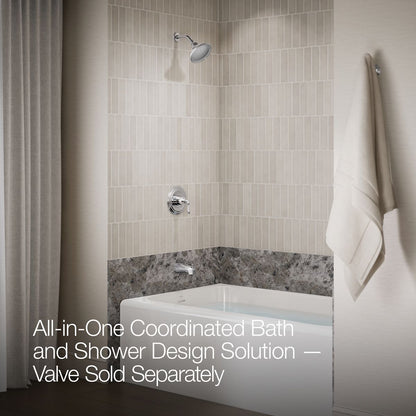 KOHLER K-TS395-4G Devonshire Rite-Temp bath and shower trim kit, 1.75 gpm, NPT spout