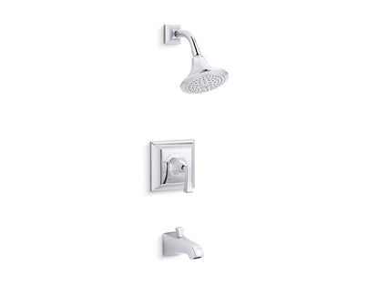 KOHLER K-TS461-4V Memoirs Stately Rite-Temp bath and shower trim kit, 2.5 gpm, polished chrome
