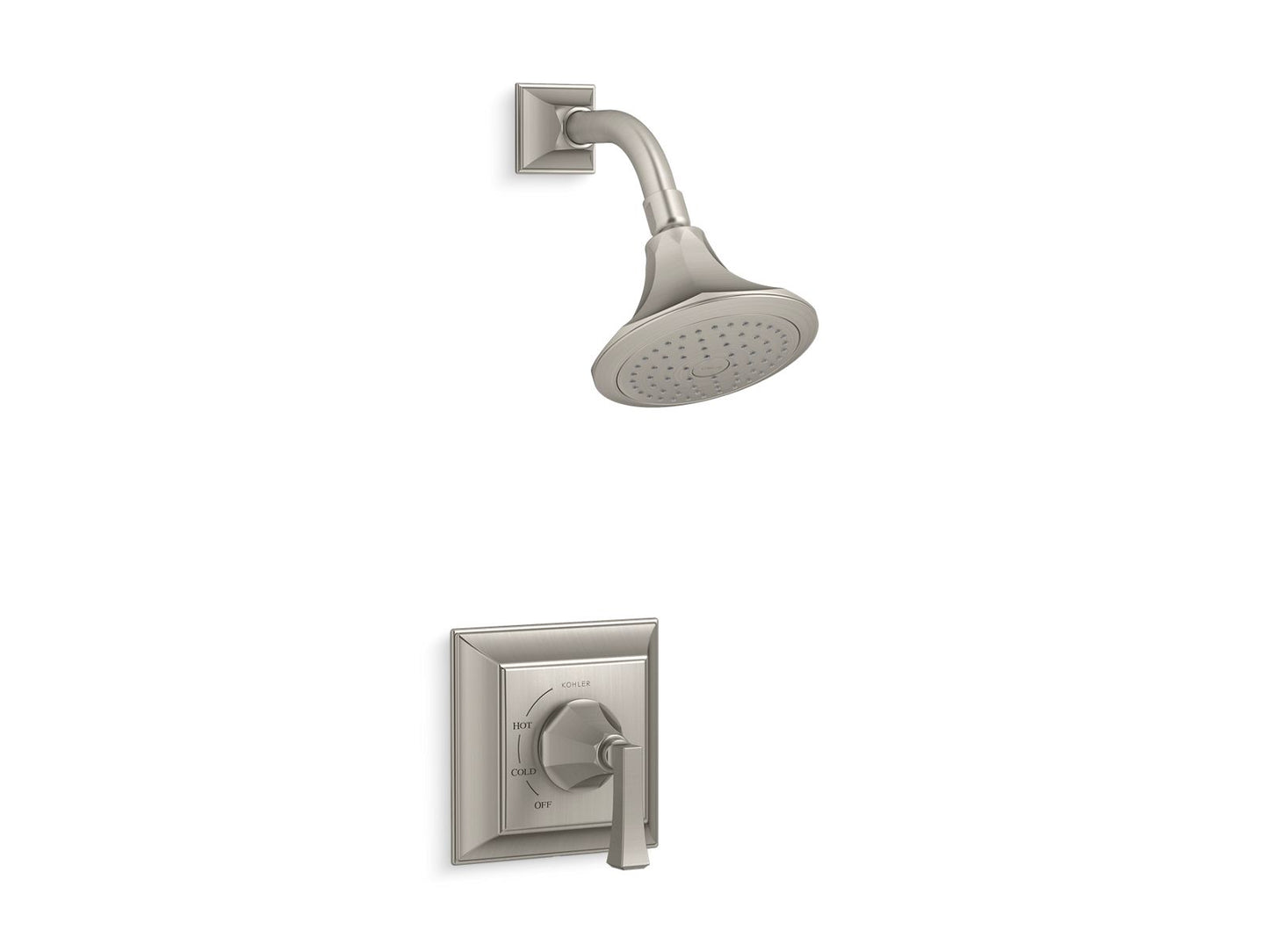KOHLER K-TS462-4V Memoirs Stately Rite-Temp shower trim kit, 2.5 gpm