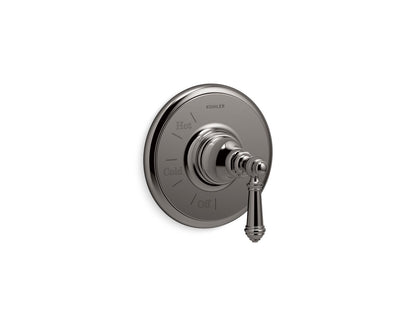 KOHLER K-TS72767-4 Artifacts Rite-Temp valve trim with lever handle, vibrant titanium