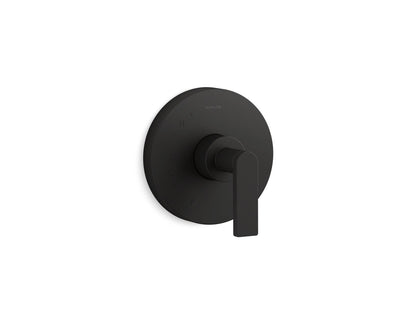 KOHLER K-TS73115-4 Composed Rite-Temp Valve Trim with Lever Handle, matte black