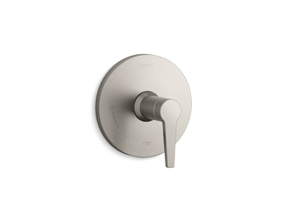 KOHLER K-TS74042-4 Pitch Rite-Temp valve trim, vibrant brushed nickel