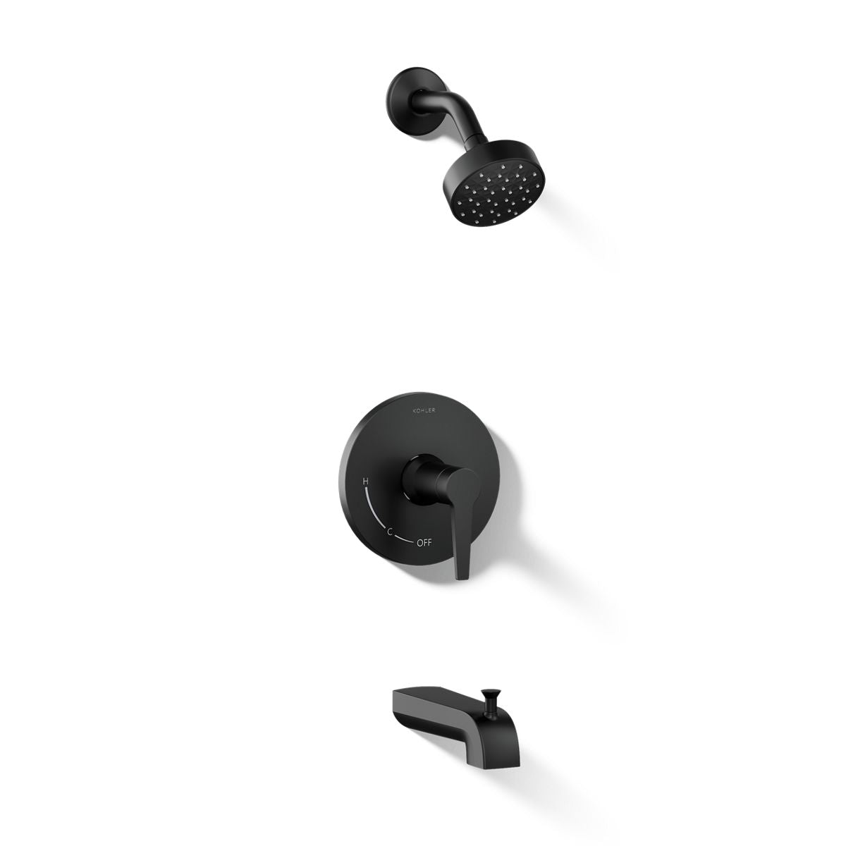 KOHLER K-TS97074-4Y Pitch Rite-Temp bath and shower trim kit, 2.5 gpm