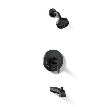 KOHLER K-TS97074-4Y Pitch Rite-Temp bath and shower trim kit, 2.5 gpm