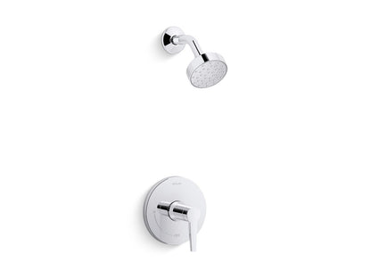 KOHLER K-TS97077-4Y Pitch Rite-Temp shower trim kit, 2.5 gpm, polished chrome