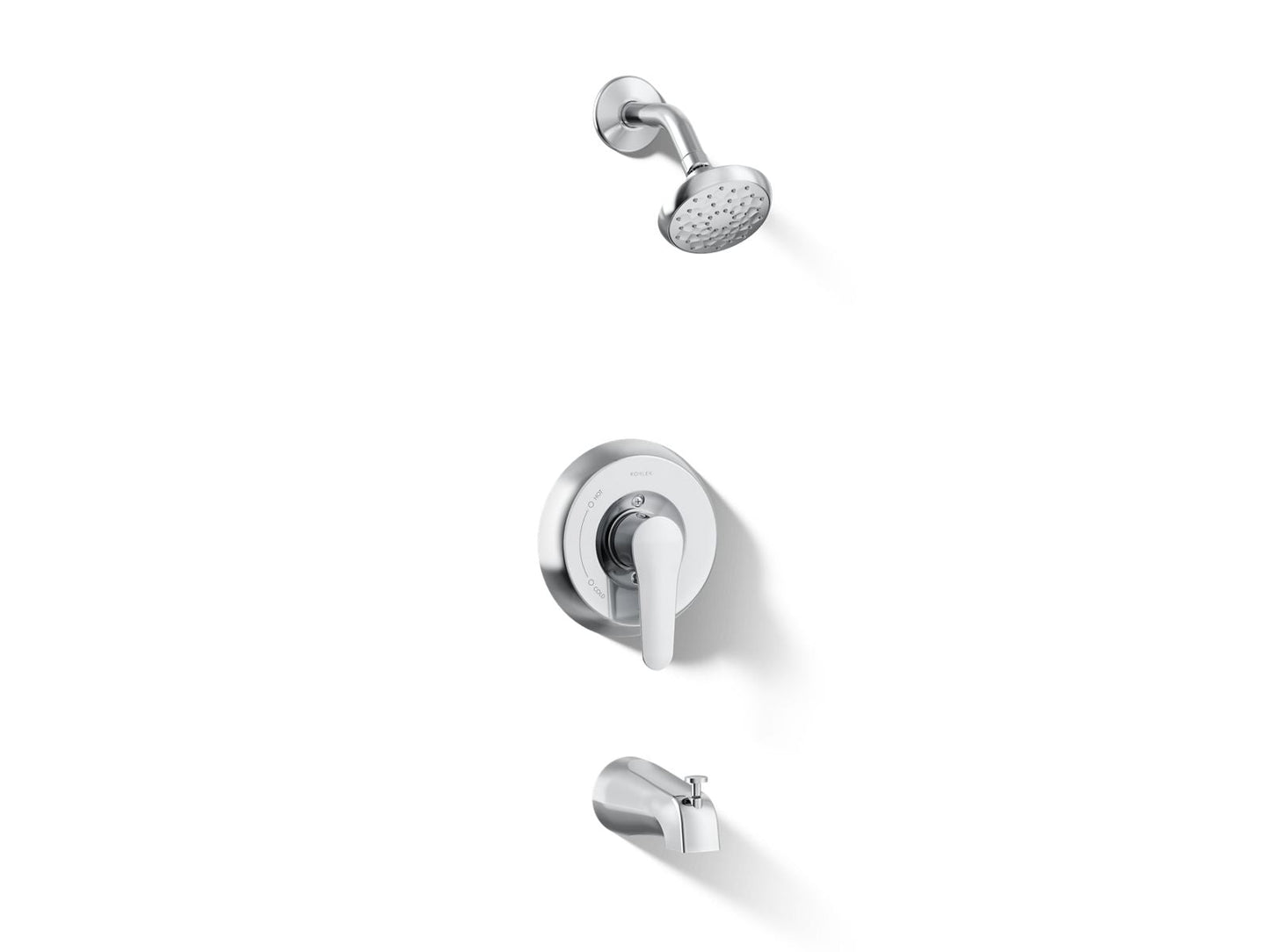 KOHLER July Rite-Temp bath and shower trim kit, 1.75 gpm